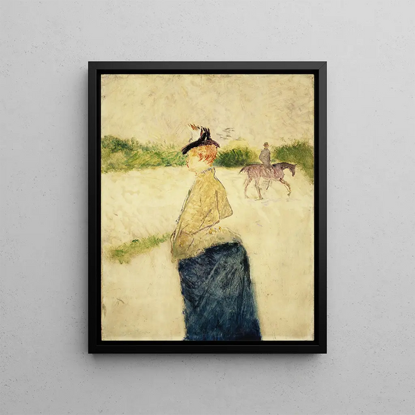 Mille - Henri de Toulouse-Lautrec — framed artwork on a wall