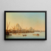 Port of Constantinople - Henriette Gudin — framed artwork on a wall