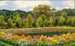 Flower Garden Painting - Henrik Jespersen — artwork view