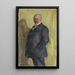 Gunnar Heiberg - Henrik Lund — framed artwork on a wall