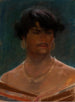 Head of an Indian - Henrique Bernardelli — artwork view