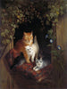 Cat with Kittens - Henriette Ronner-Knip — artwork view