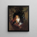 Cat with Kittens - Henriette Ronner-Knip — framed artwork on a wall