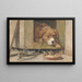 Dangerous Terrain Painting - Henriette Ronner-Knip — framed artwork on a wall