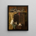 Mauvais comportement - Henriette Ronner-Knip — framed artwork on a wall