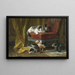Pride of Motherhood (Case Conflict) - Henriette Ronner-Knip — framed artwork on a wall