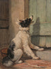 Waiting - Henriette Ronner-Knip — artwork view