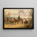 The Encounter - Henry Alken Jr. — framed artwork on a wall