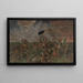 The Battle of San Jacinto - Henry Arthur McArdle — framed artwork on a wall