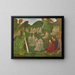 La vallée verte Purgatoire chants VII et VIII - Henry Arthur Payne — framed artwork on a wall