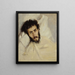 Portrait of a Sick Man - Henry Bataille — framed artwork on a wall