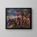 Bacchus et Ariane - Henry Bone — framed artwork on a wall