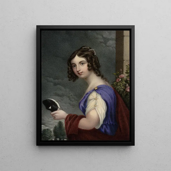 Démasqué - Henry Brintnell Bounetheau — framed artwork on a wall