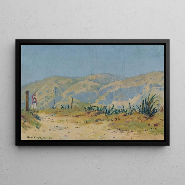 BouZara Algeria - Henry Brokman — framed artwork on a wall