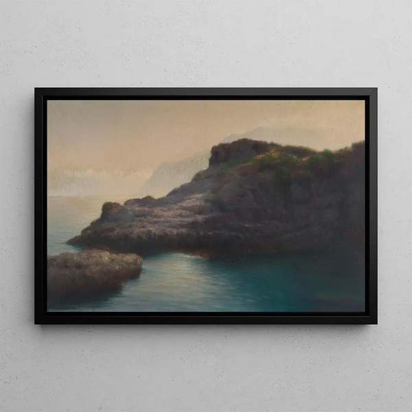 Cap de Sorrente - Henry Brokman — framed artwork on a wall