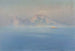 Capri painting, steep coast view of the sea - Henry Brokman — artwork view