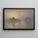Study of the Siren Islands - Henry Brokman — framed artwork on a wall