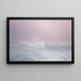 La Croix dans la brume, Bretagne - Henry Brokman — framed artwork on a wall