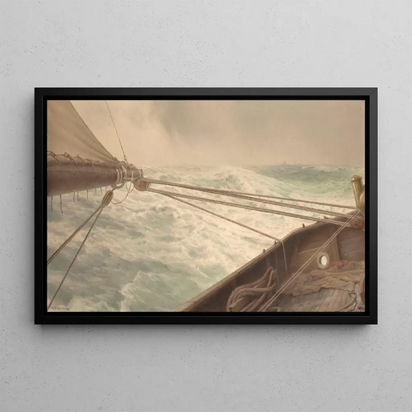Poupe de l'Alda mer démontée - Henry Brokman — framed artwork on a wall