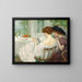 Women Reading - Henry Caro-Delvaille — framed artwork on a wall
