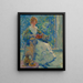Morning Light Painting - Henry Clarence Pitz — framed artwork on a wall