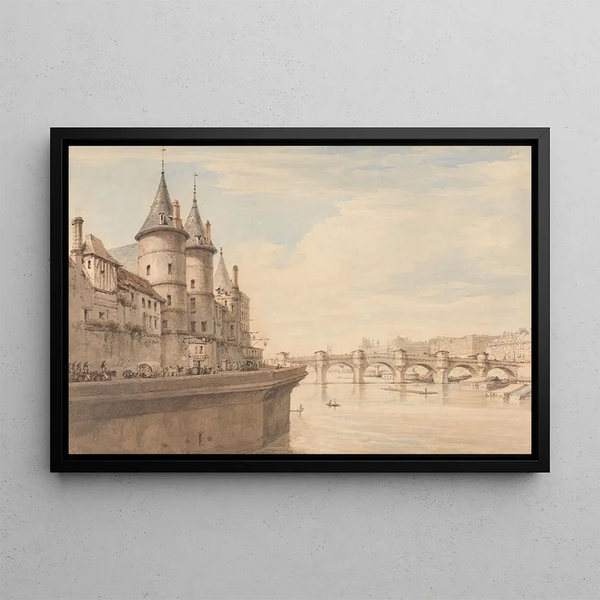 La Conciergerie Paris - Henry Edridge — framed artwork on a wall