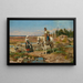 Un buttero à la fontaine - Henry Enrico Coleman — framed artwork on a wall