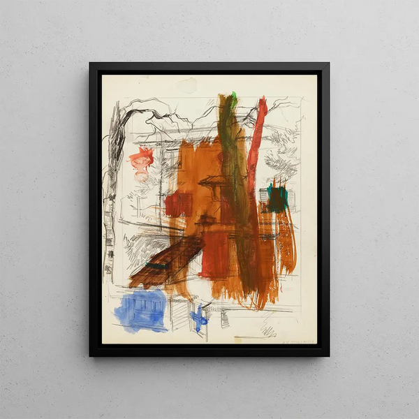 Contour - Henry Ericsson — framed artwork on a wall