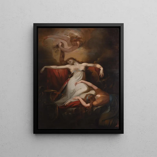 Didon - Henry Fuseli — framed artwork on a wall