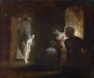 Khleborn leads Undine to the fishermen - Henry Fuseli — artwork view
