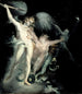 Satan et la mort avec l'intervention du péché - Henry Fuseli — artwork view