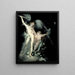 Satan et la mort avec l'intervention du péché - Henry Fuseli — framed artwork on a wall