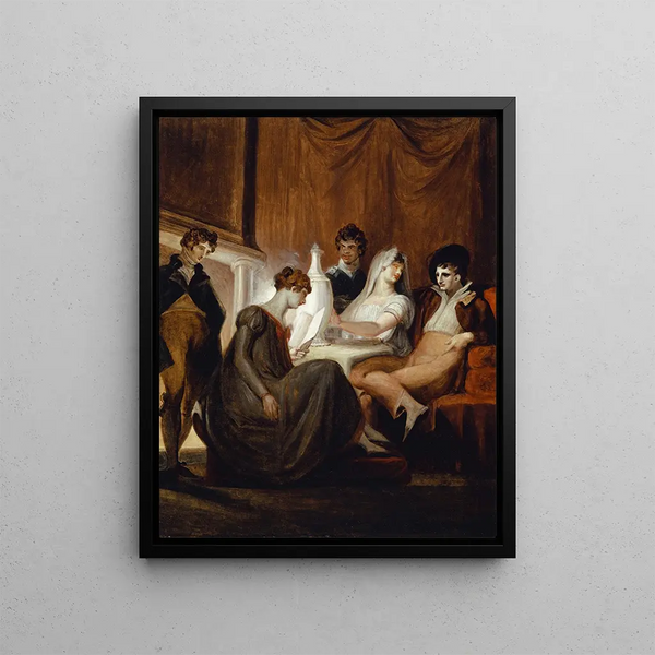 The Journal in the Countryside - Henry Fuseli — framed artwork on a wall