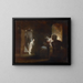 Undine enters the fisherman's house and his wife - Henry Fuseli — framed artwork on a wall