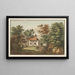 View of the Chapel of William Tell in the Canton of Schwyz - Henry Fuseli — framed artwork on a wall