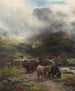 Les Highlanders se dirigent vers le sud - Henry Garland — artwork view