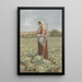 Cabbage Field - Henry Green — framed artwork on a wall