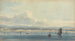 Sidmouth Seascape Painting from the Open Sea - Henry Haseler — artwork view
