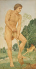 Adam: By the sweat of your brow you shall eat bread - Henry Holiday — artwork view