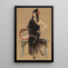 Woman with Tambourine - Henry Hutt — artwork view