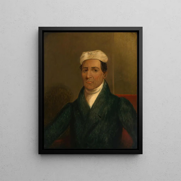 Catahecassa - Henry Inman — framed artwork on a wall