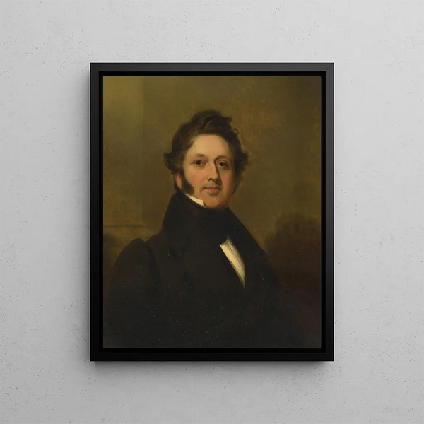 Daniel Embury - Henry Inman — framed artwork on a wall