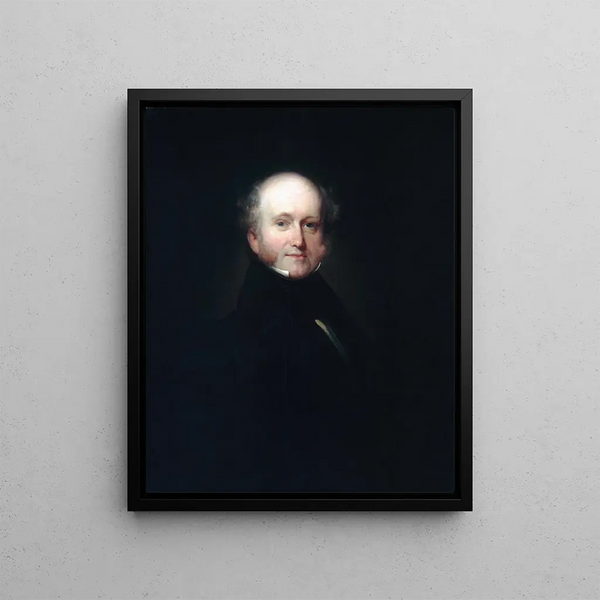 Martin Van Buren - Henry Inman — framed artwork on a wall