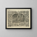 The life of our Lord and Savior Jesus Christ - Henry Jerome Schile — framed artwork on a wall