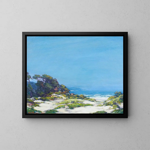 Côte de Monterey - Henry Joseph Breuer — framed artwork on a wall