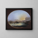 View of Charleston from the West - Henry Joseph Jackson — framed artwork on a wall