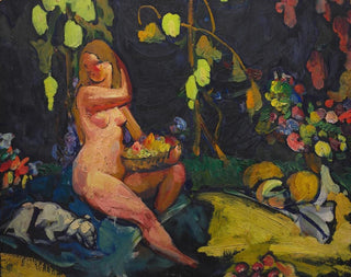 Nude Painting - Henry Keller — artwork view