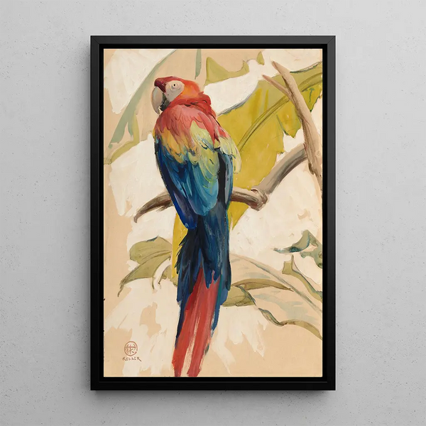 The Old Grump - Henry Keller — framed artwork on a wall