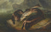 Otters with Salmon - Henry Leonidas Rolfe — artwork view