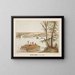 Bayou Sacra, Louisiana - Henry Lewis — framed artwork on a wall